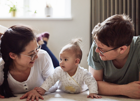 Tummy Time: When to Start and How to Do It tummy time with family