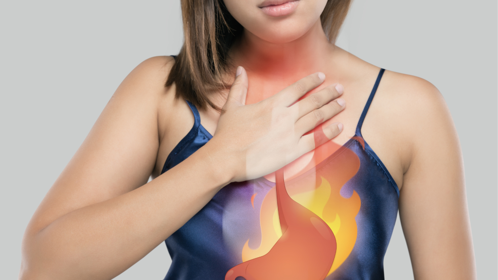 living with problem of GERD