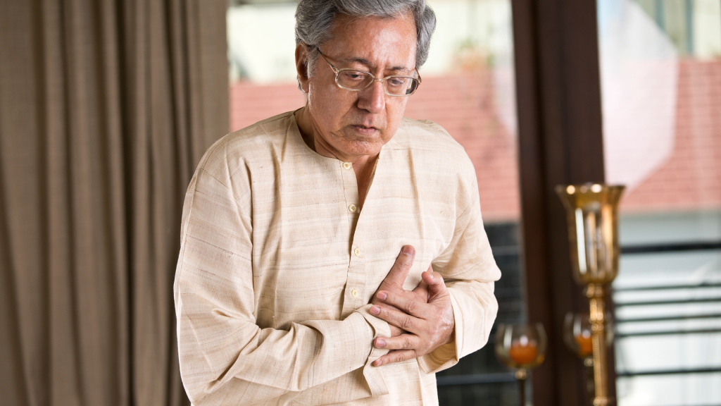 heart attack due to hypertension