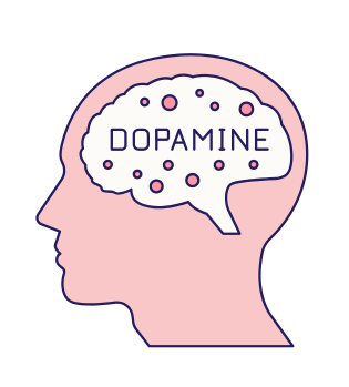 dopamine happy hormone