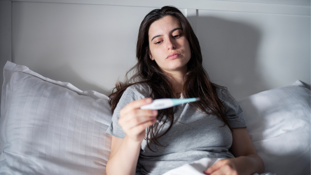 headache, fever, vomiting during norovirus