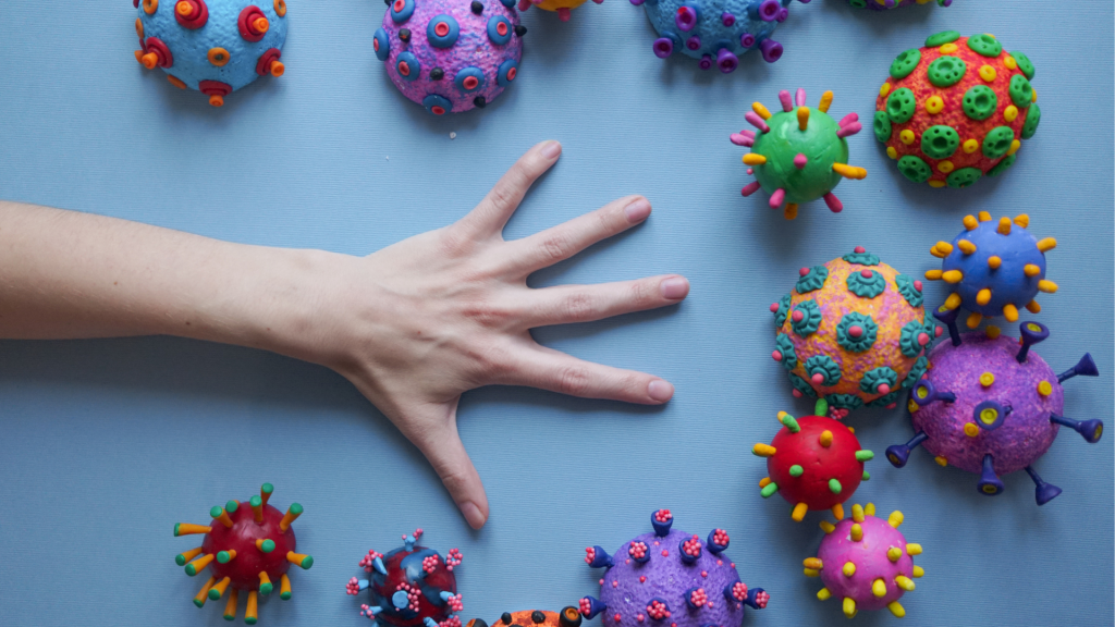random image of how Norovirus spreads
